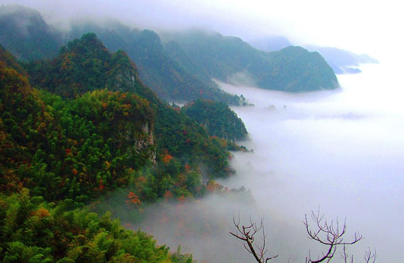 大山村农家乐跟您讲讲石台仙寓山